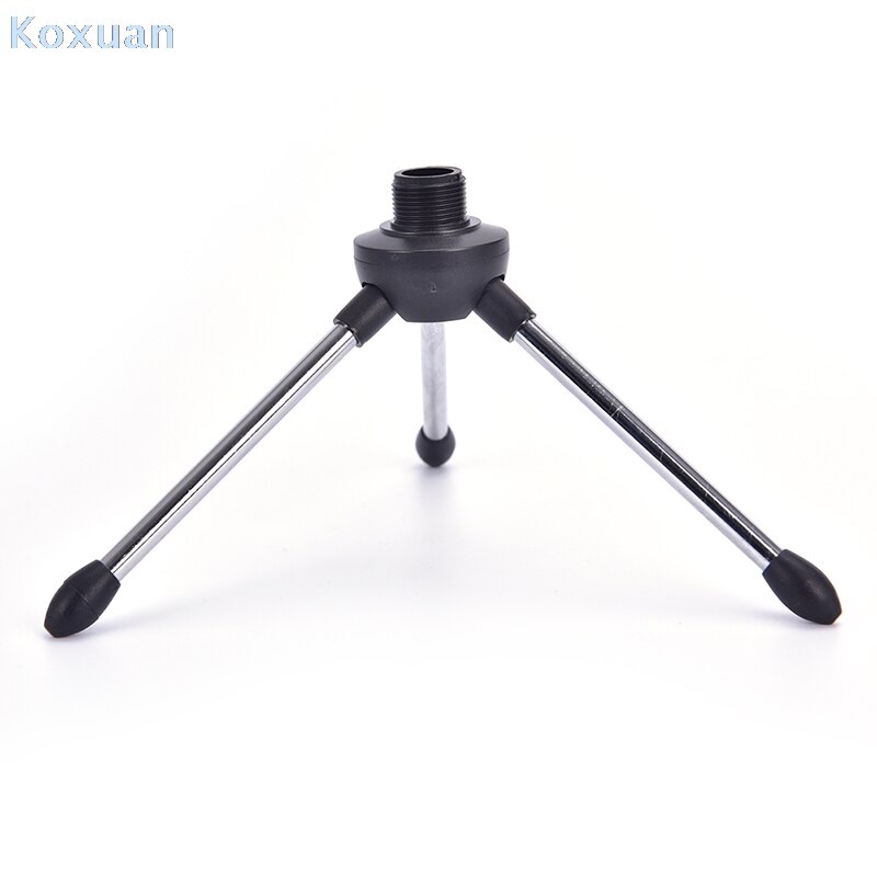 Mic Stand Bracket Desktop Adjustable Microphones Tripods Holder Mini Portable Table Tops Microphone Tripod Zinc Alloy