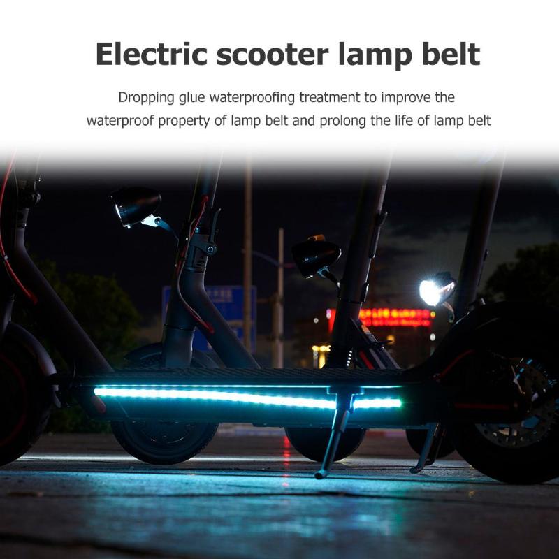 M365 Pro Electric Scooter Waterproof Light Strip Chassis Night Bar Lamp