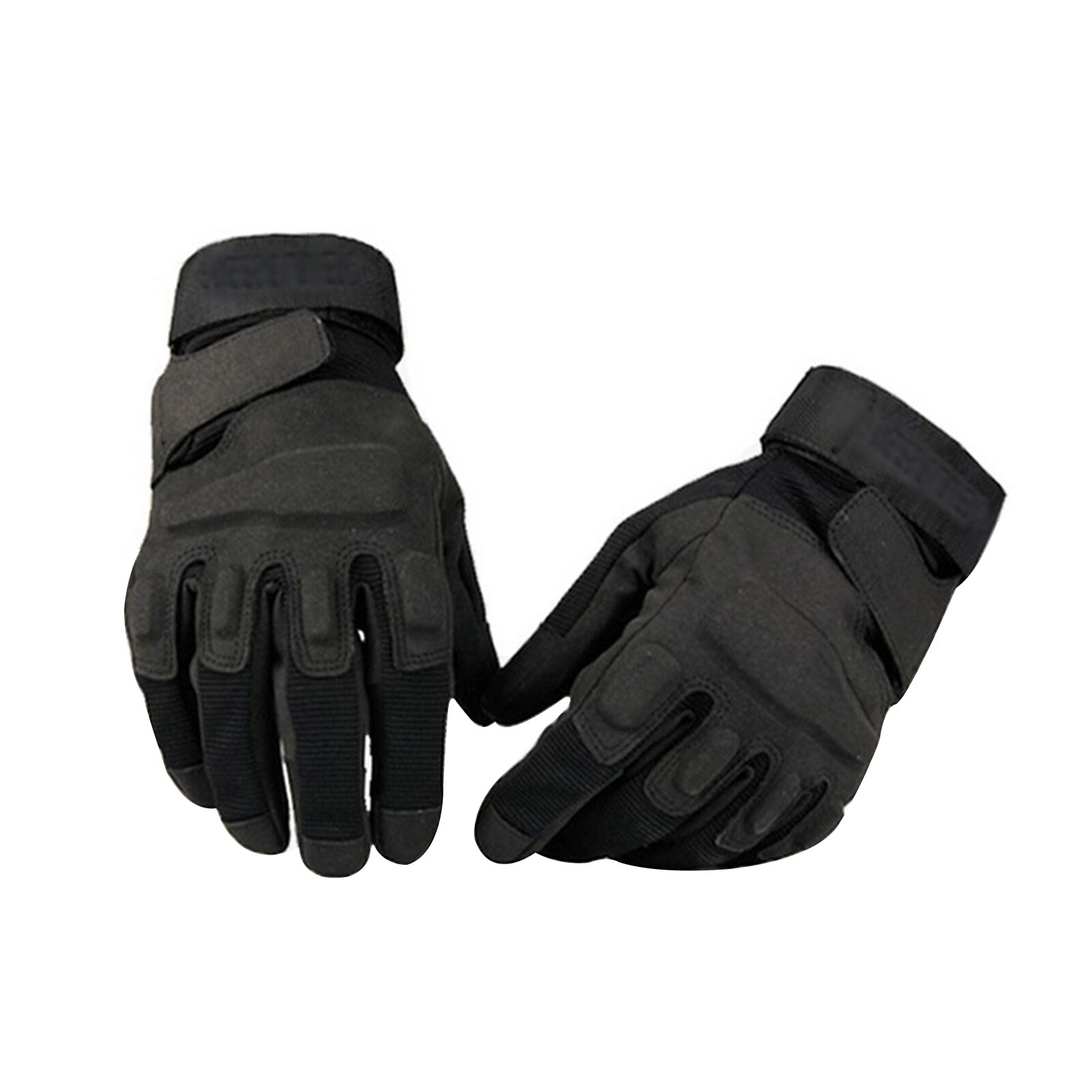 Men Gloves Full Finger Anti Slip Adjustable Outdoor Cycling Climbing Protective Gloves Breathable Soft Outdoor Sports Gloves