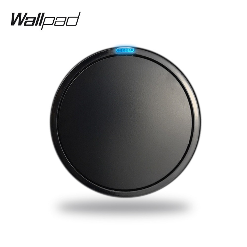 Wallpad L6 Modulare 4 Farben 1 Gang 2 Möglichkeit drücken Rückkehr Geschmack Zauberstab Licht Energie Schalter DIY Freie Kombination