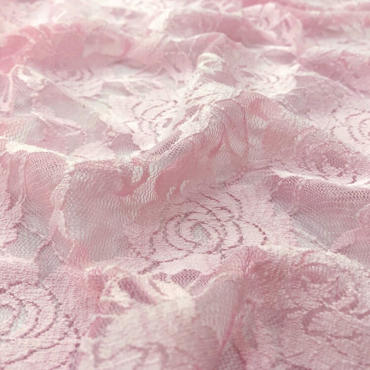 1*1.5 Meters Embroidery Eyelash Cotton Lace Fabric French Cord Lace Cloth Nigerian African Guipure Lace For Party Wedding Dress: 01