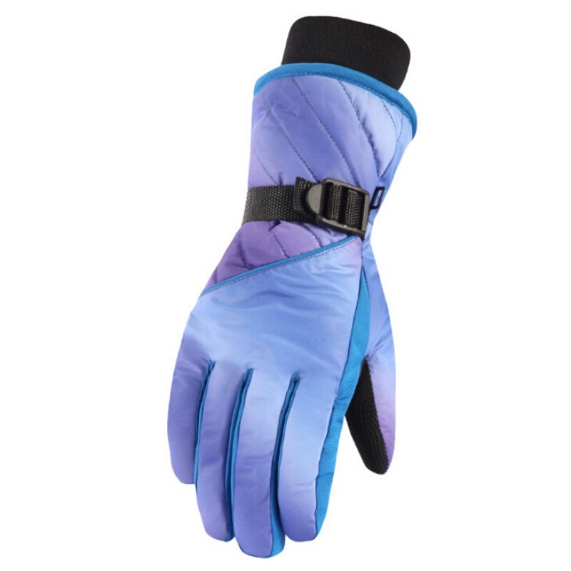 Aolikes winter ski handschoenen meisjes jongens volwassenen waterdichte warme handschoenen sneeuw kinderen winddichte ski snowboard handschoenen: En