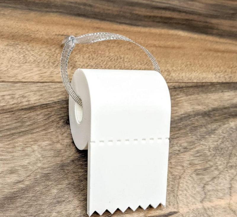 Jaar Kerstboom Ornamenten Hanger Opknoping Xmas Decor Voor Home Party Decoraties Diy Toiletpapier Hanger