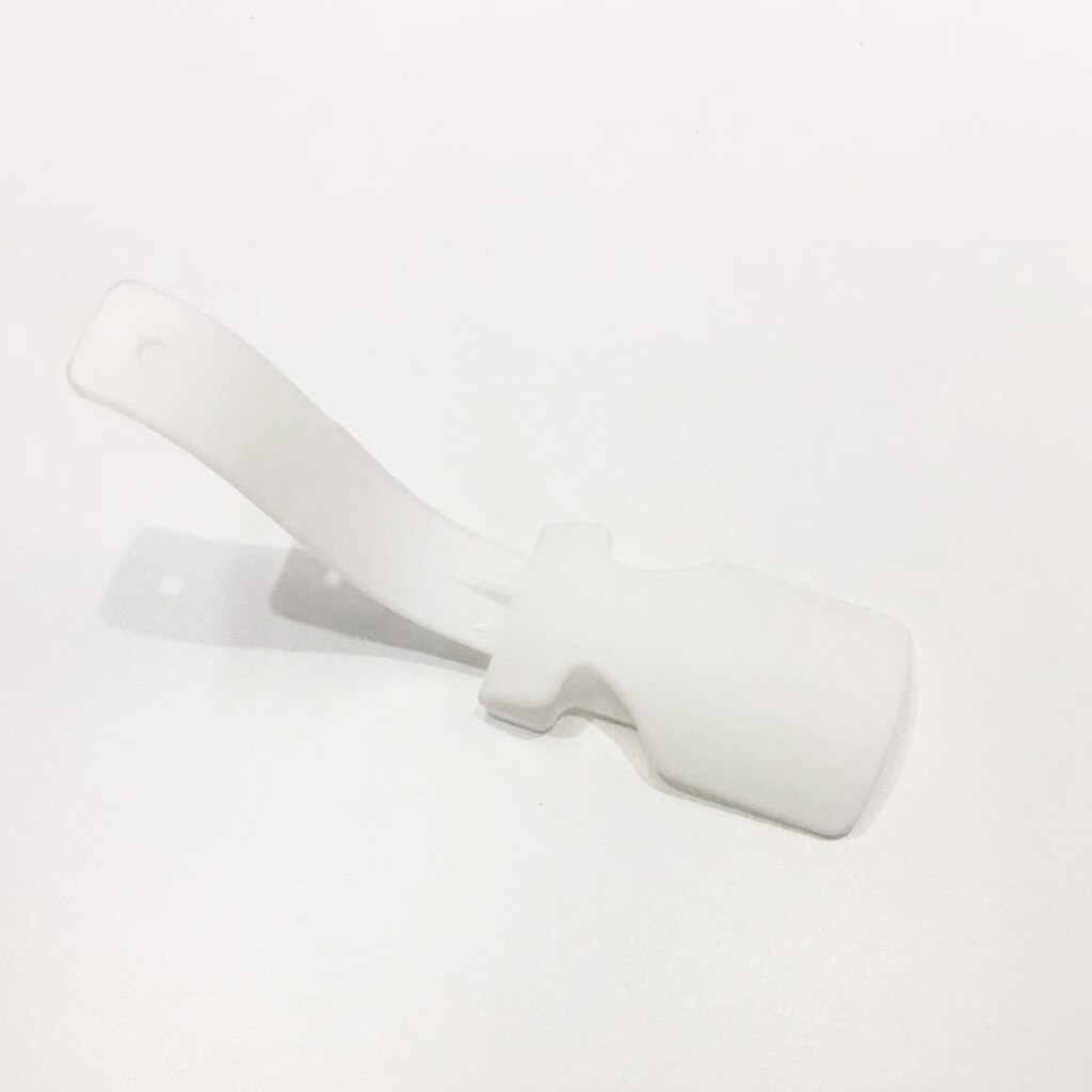 Lazy Shoe Helper Portable Handled Shoe Horn Shoe Lifting Helper Easy: White 