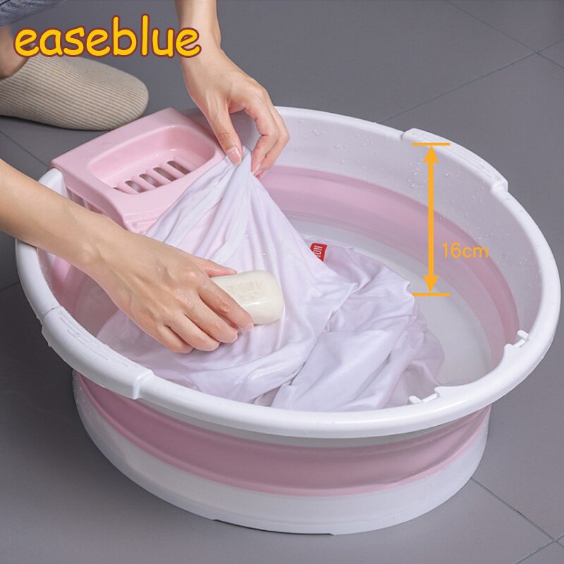 Bassin de cuve à lessive pliant Portable Mini machine à laver