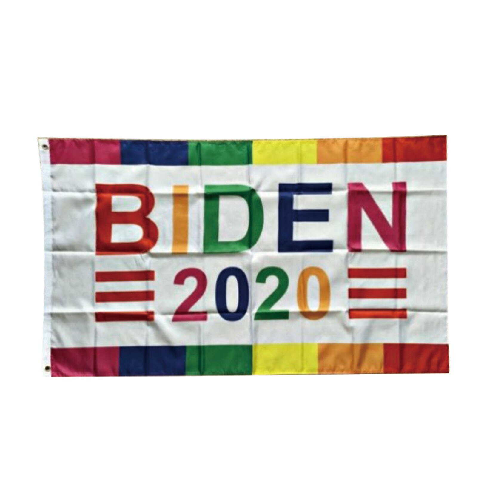 The flag is three by five feet long, with only one flag