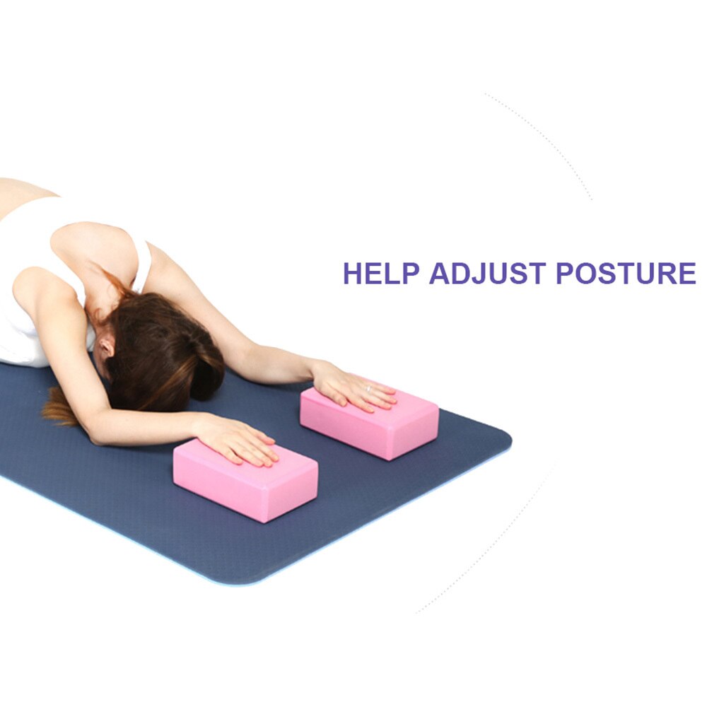 Eva yoga blok baksteen oefening fitness hulpmiddel oefening workout strekhulpmiddel lichaamsvorming gezondheid trainingsapparatuur