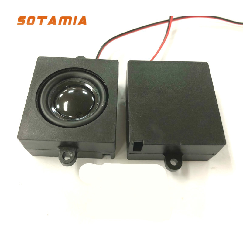 SOTAMIA 2 Stuks 4550 Passieve Audio Mini Speaker Driver 4 8 Ohm 5W Reclame LCD TV Speaker Computer home Theater Luidspreker