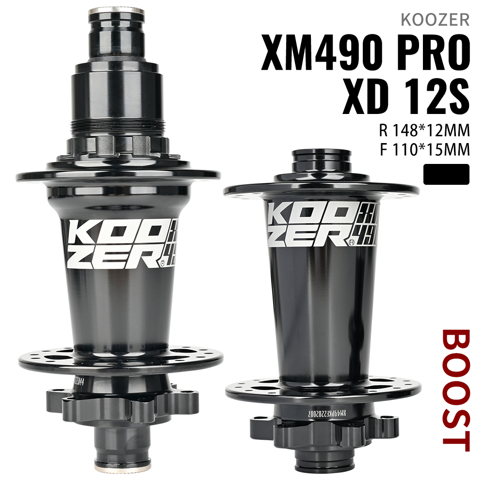 Koozer XM490 PRO Boost 28H 32 Holes MTB Bicycle Hub 15x110 12x148MM TA Thru HG XD MS SX GX NX 10 11s 12s THRU Bike CR-MO Steel