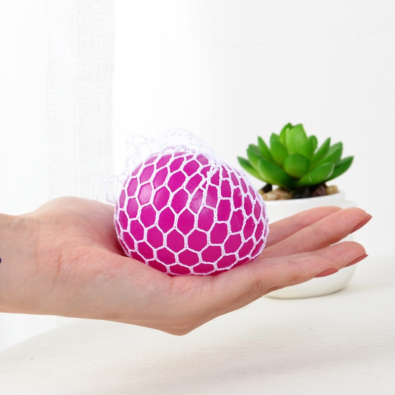 Squeeze And Vent Grape Ball, Squeeze Music Squeez Mini Cute Pinch Decompression Ball Fun Grape Ball