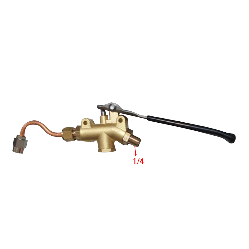 carpet wand valve carpet cleaning valves high pressure shut off valve extractor trigger lever cleaning wand parts brass: C