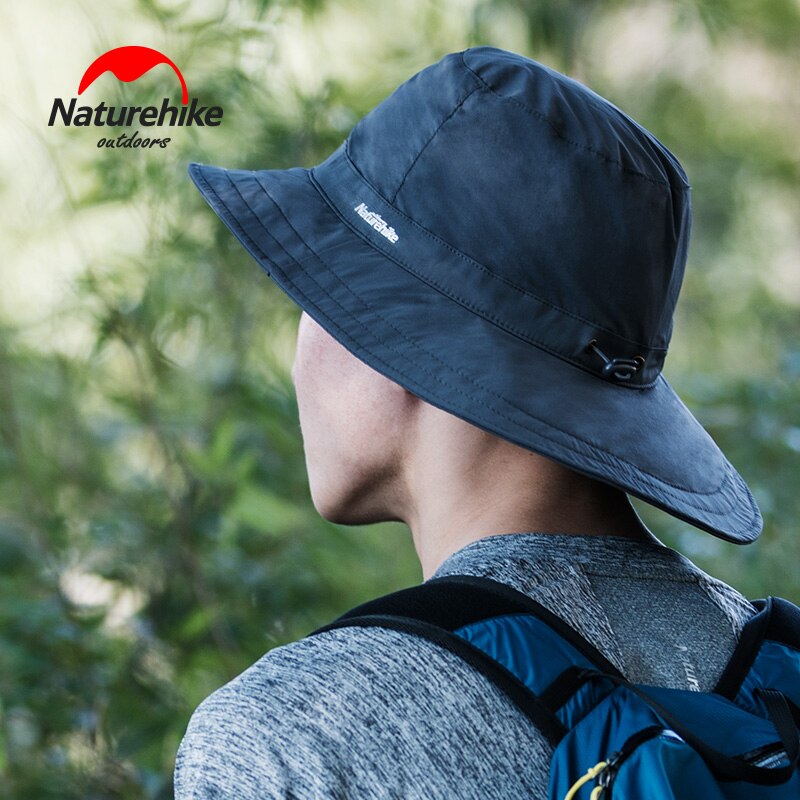 Naturehike-Sombrero protector solar para senderismo, aleros grandes para exteriores, sombreado de secado rápido, gorras para viajar, pesca