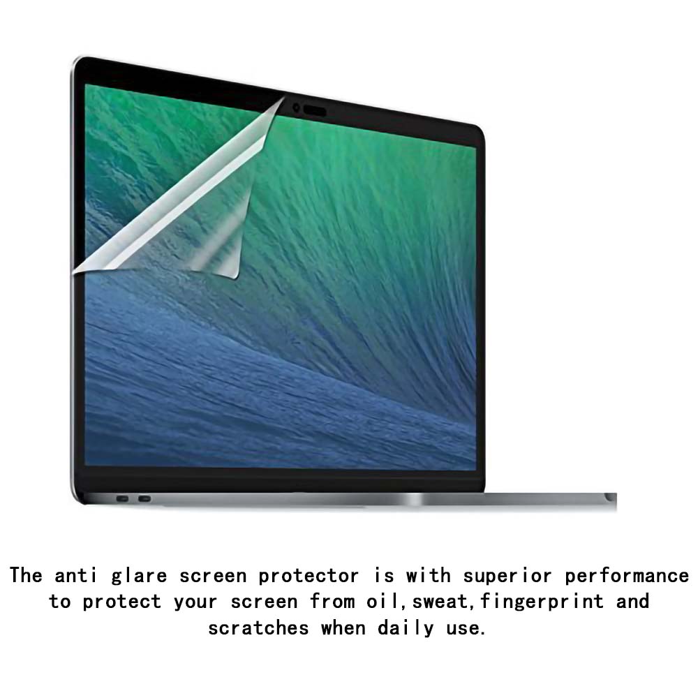 Anti-scratch ochraniacz ekranu laptopa dla Apple Macbook Pro 15 cal dotykowy Bar A1707 A1990 Notebook 9H przezroczysta folia ochronna