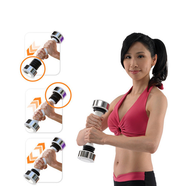Dame håndvægt til rystning fortsæt med at slanke træning fitness motion gym sport træning tabe sig fitness fitness udstyr
