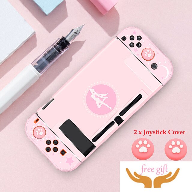 Nintend Schakelaar Harde Beschermhoes Cover Shell Voor Nitendo Switch Console Vreugde-Con Controller Anti-Slip Shell directe Docking: F