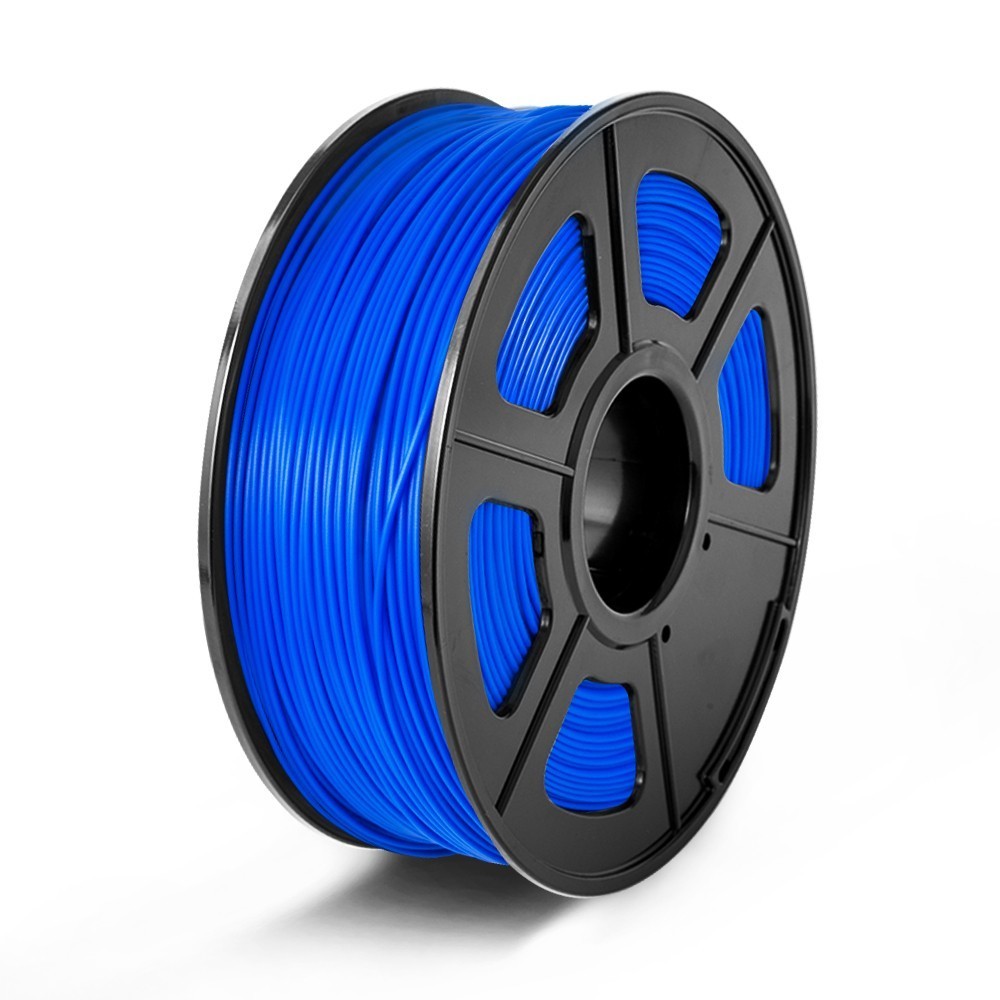 SUNLU Kunststoff PLA 3D Filament Für FDM Drucker 3D Drucker Material Niedrigen Schrumpfung Druck Filament Sublimation Rohlinge 1,75 MM 1KG: PLA-Blau