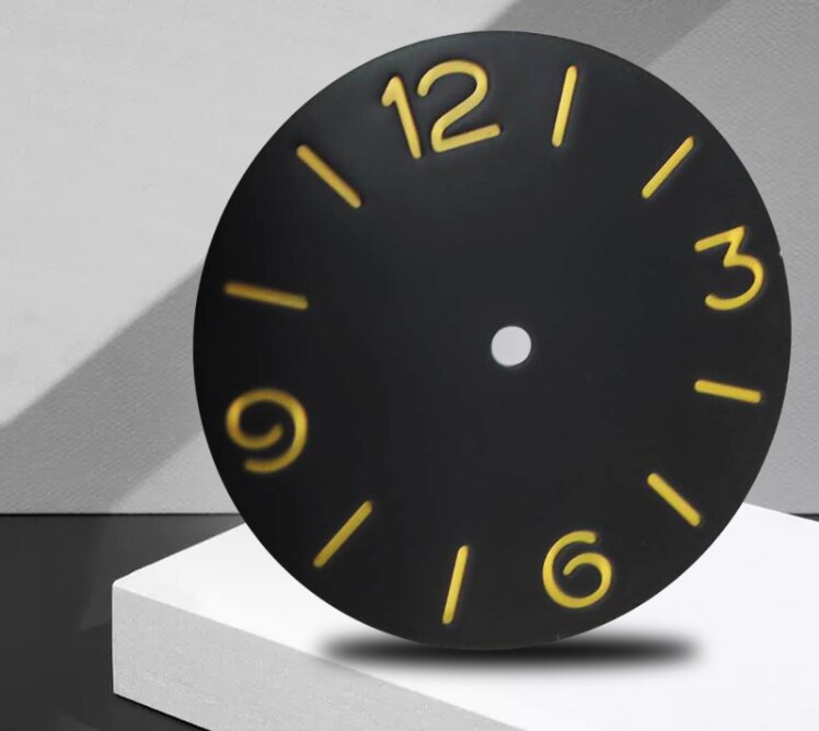 39mm montre cadran pour ETA 6497 6498 mouvement sélectionner des couleurs