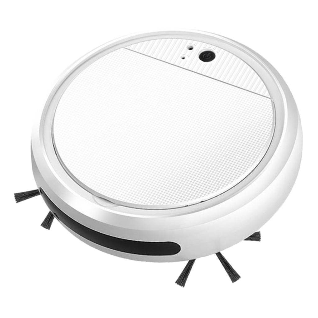 Smart Robot Vacuum Cleaner Floor Cleaner Sweeping Mop for Bedroom Kitchen: White