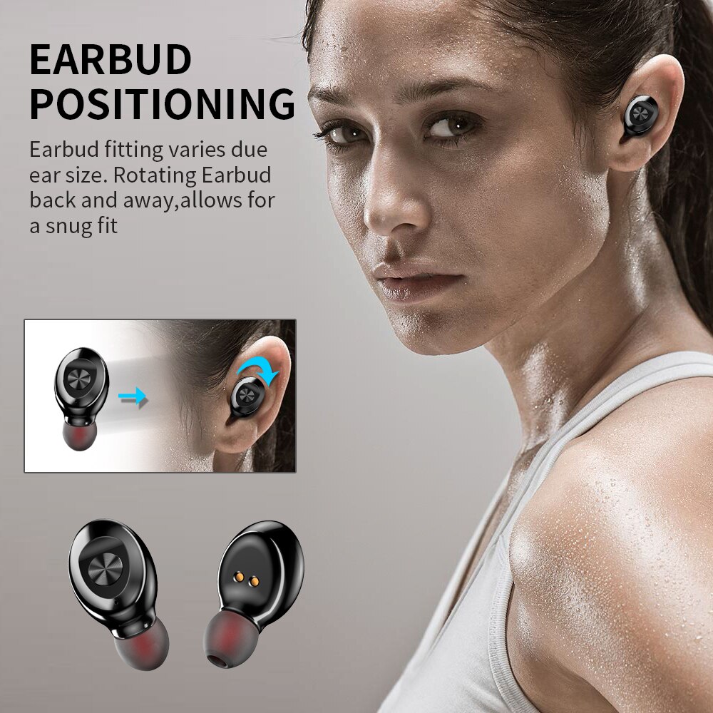 XG8 Digitale Bluetooth 5.0 Tws Mini In-Ear Waterdichte Sport Oortelefoon Muziek Oordopjes Ruisonderdrukking Met Draagbare Opladen Doos