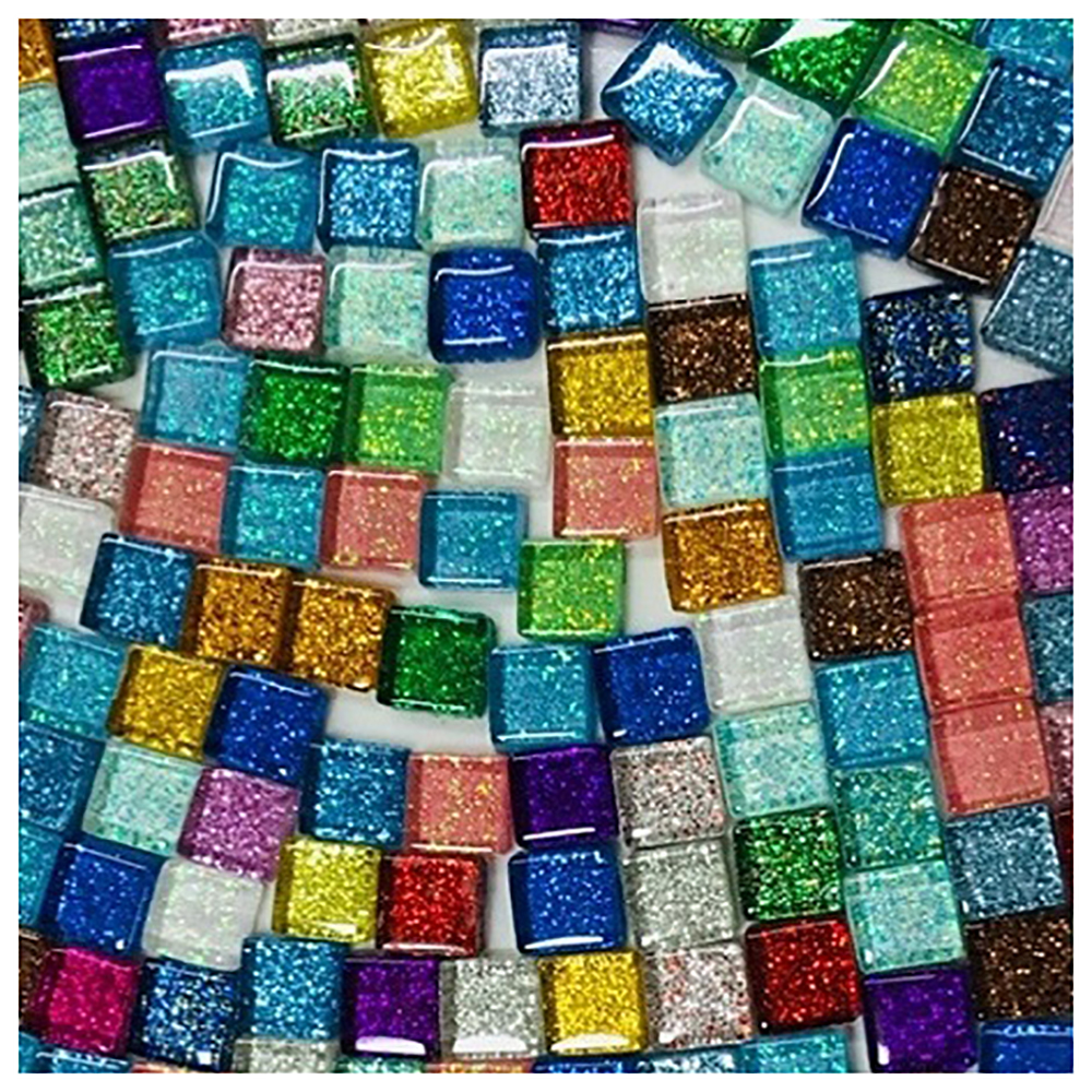 170 stücke Mehrfarbig Glas Mosaik Fliesen Pailletten Keramik Mosaik Fliesen DIY Kunst Handwerk, Der Material: 35