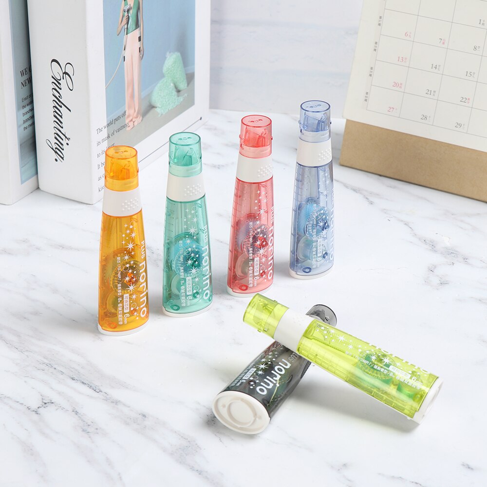 Double Sided Adhesive Dots Stick Glue Tape Dispenser Sticks Scrapbook Cutter Stationery Office Supply