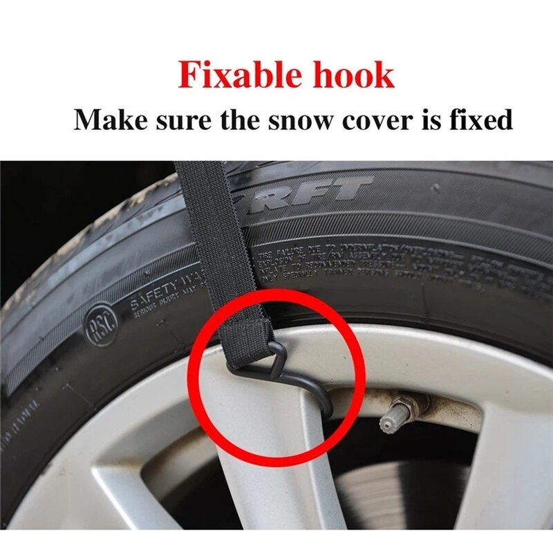 Winter Car Snow Shield Car Windshield Snow Cover Sun Shade Waterproof Protector Anti Snow Car Front Windscreen Cover