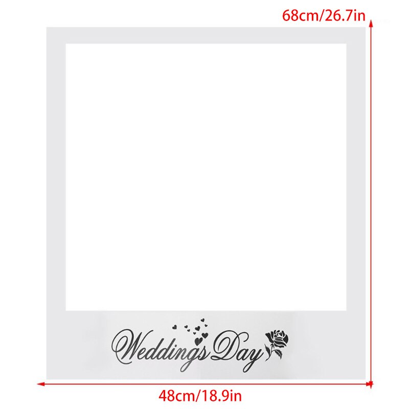Birthday Photo Booth Frame Happy Birthday Photobooth Props Birthday Party Decor Anniversary Supplies