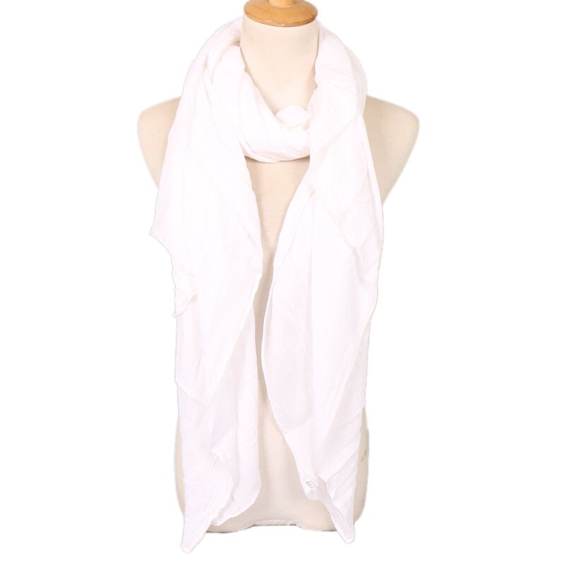 Llaven – foulard froissé pour femmes, hijab de luxe, 100% rayonne, châle froissé, couleur unie, écharpe musulmane, grande taille 180x95cm: 14