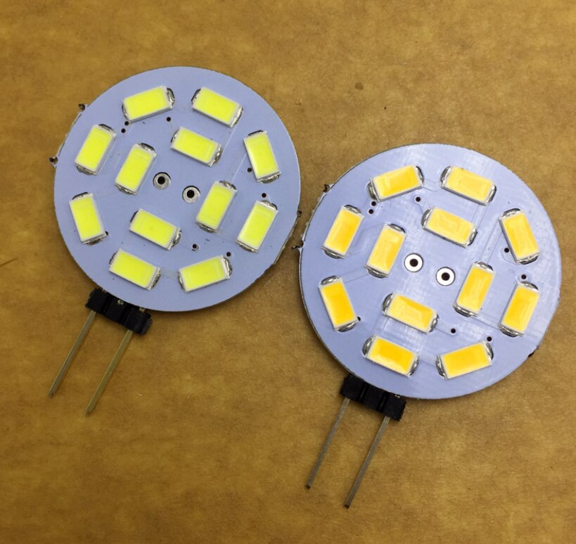 1Pc G4 Led Lamp 4W Lamp 2W 3W Dc 12V 5730 Smd Vervang Halogeen 120 graden Stralingshoek Garantie Lamparas