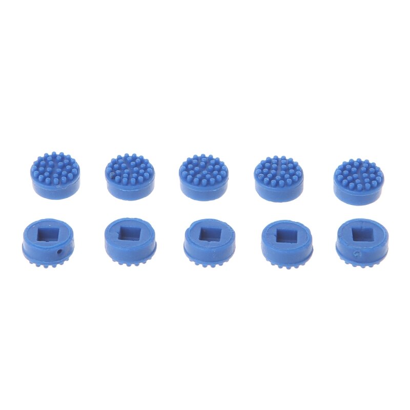 10 pièces casquettes de pointeur pour ordinateur portable hp clavier Trackpoint petit point capuchon couleur noir/bleu