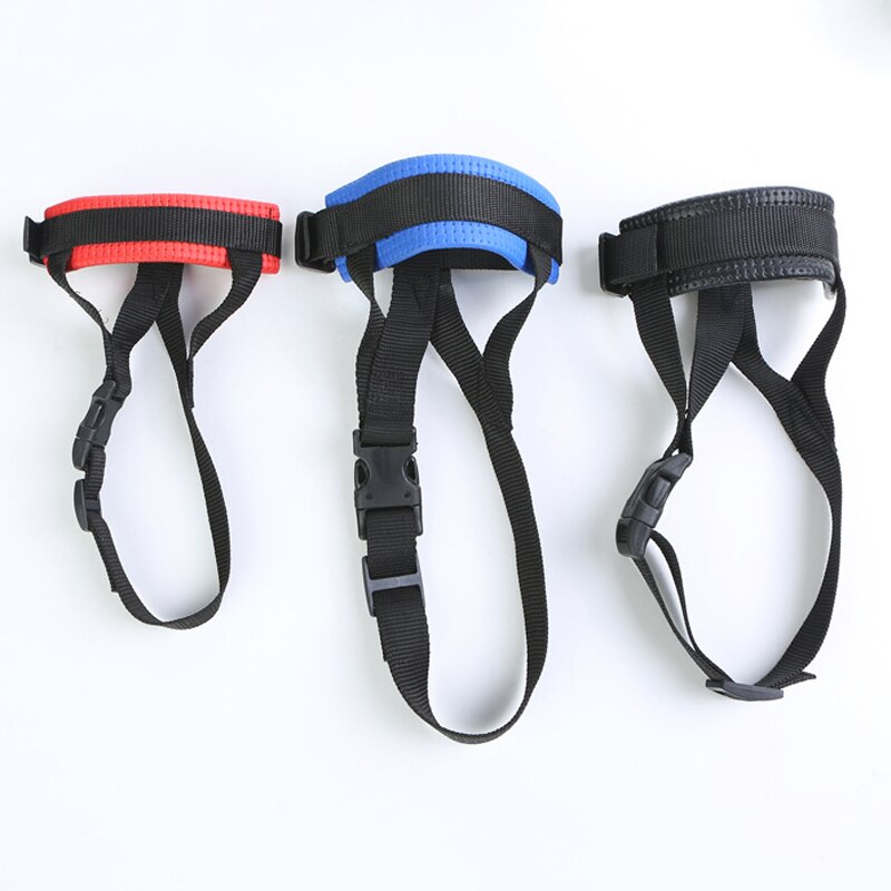Pet Dog Padded Head Muzzle Collar Leash Leader Soft Gentle Adjustable Nylon Halter Neck Strap Stop Pulling Training Supplies