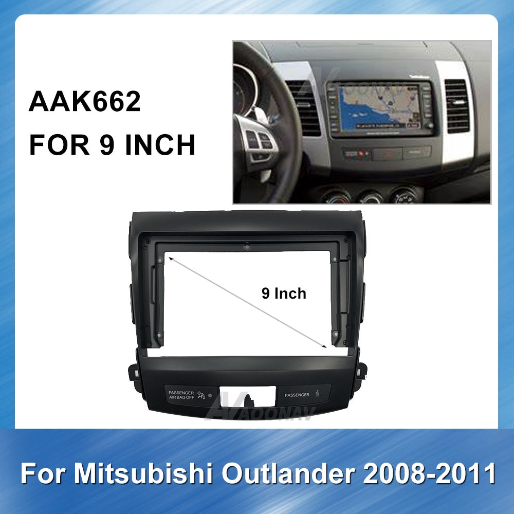 9 Inch Car DVD Player frame For Mitsubishi Outland... – Vicedeal