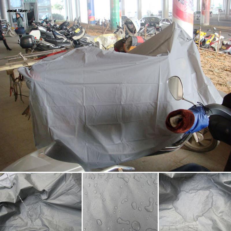 Coperture per scooter per cofano moto argento 1Pc coperture per moto anti UV protettive traspiranti traspiranti antipolvere traspiranti impermeabili