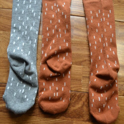 Kids Baby Meisjes Panty Dier Vos Polka Dot Zachte Katoenen Warme Gebreide Panty Anti-Slip Herfst Winter Floor Kous been Warmer
