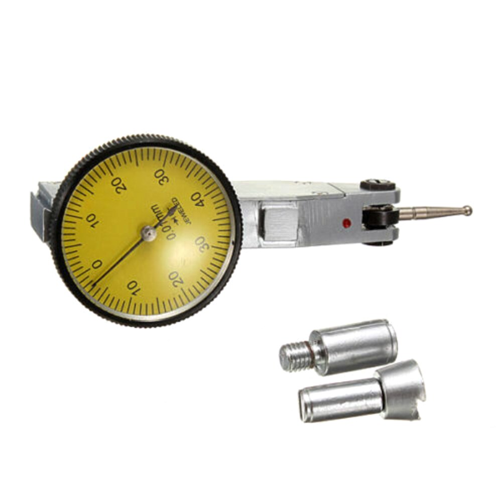 Dial Gauge Test Indicator Precision Metric with Dovetail Rails + Case Dial Test Indicator