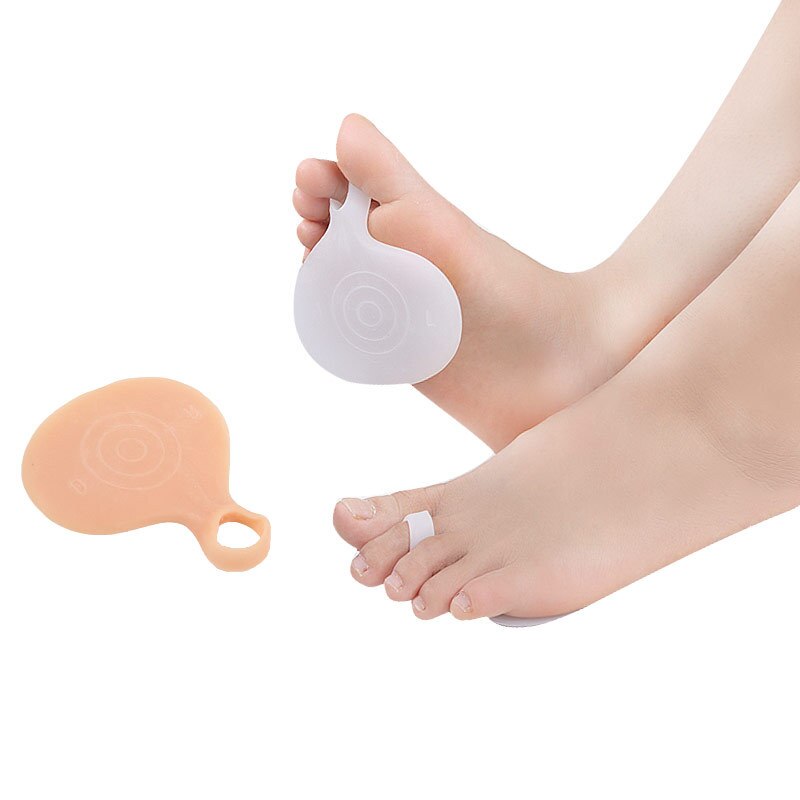 2pieces=1pairs Toe Cover Protector Football Basketball Sports Foot Care Tool Straightening Tube Set Corns Calluses Separator