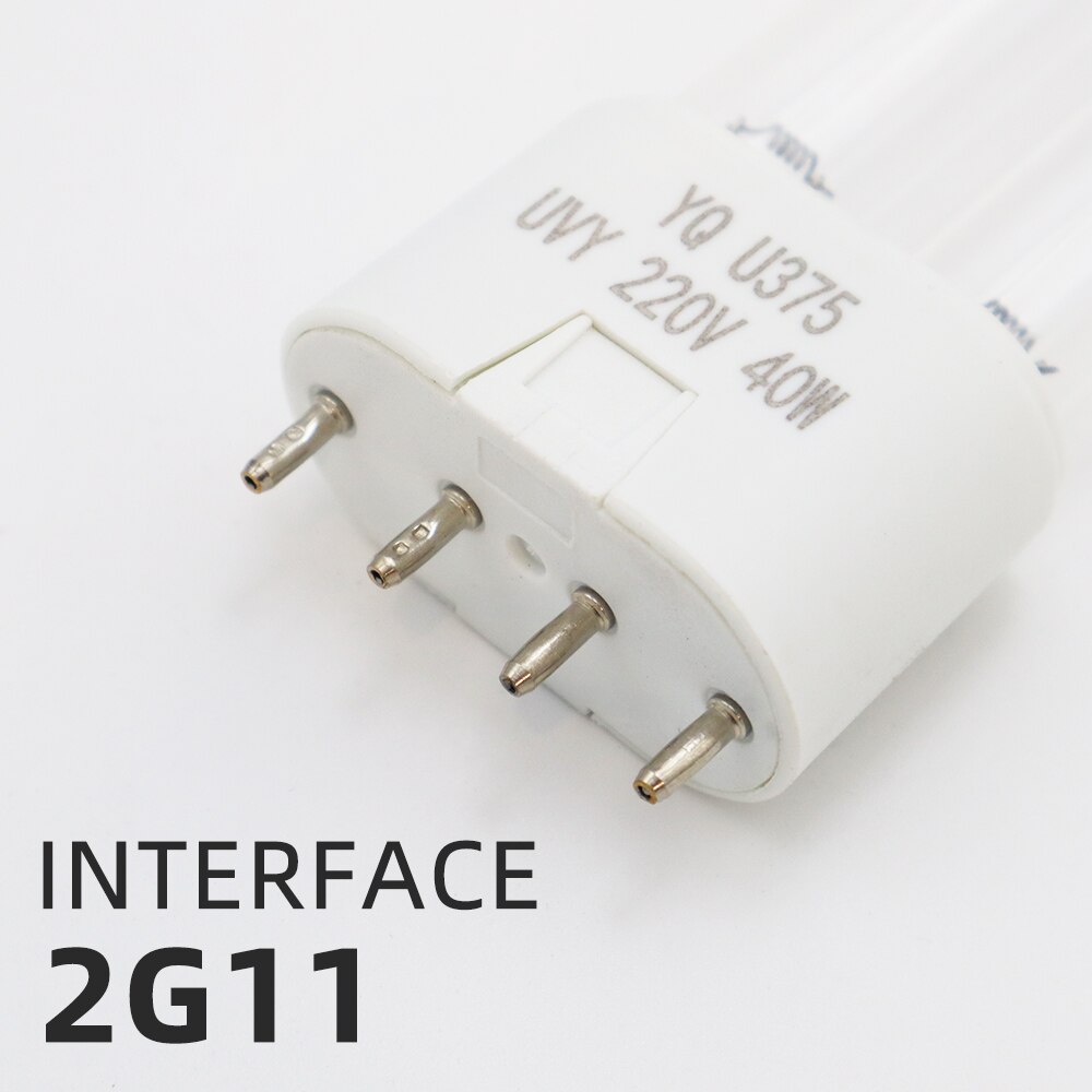AC220V Hohe Ozon UVC Sterilisieren Lampe Rohre 38W Uv Keimtötende Lampen 2G11 UV Desinfektion Ersatz Licht Rohr 253,7 nm