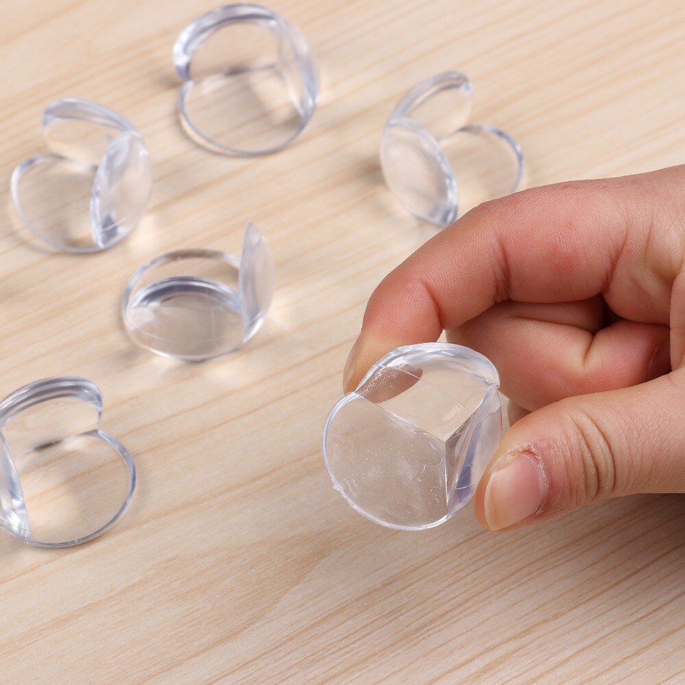8 pcs Baby Safety Table Corner Protector Transparent Anti-Collision Angle Protection Cover Edge Corner Guard Child Security