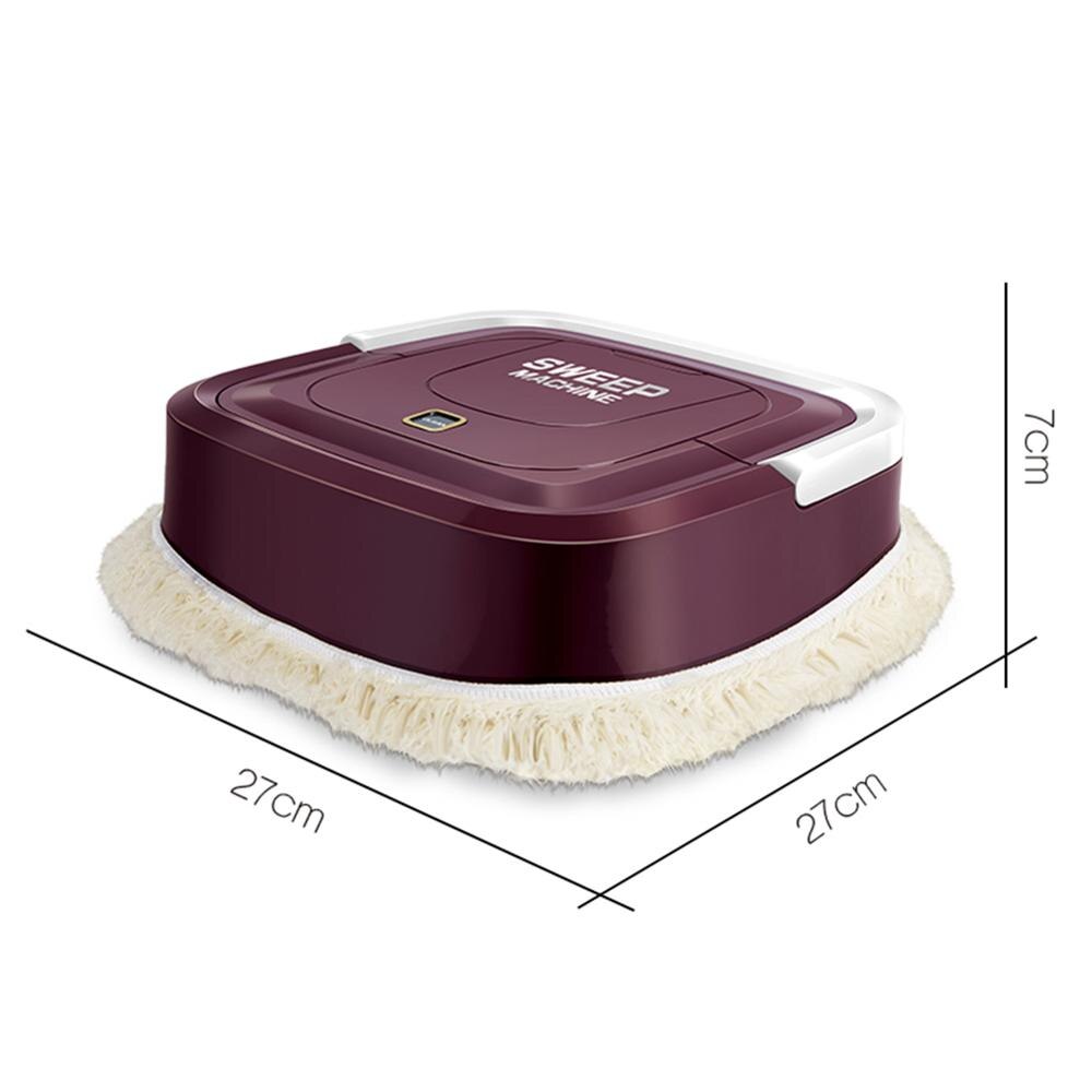 Robot Vacuum Cleaner Smart vaccum cleaner fpr Home Mobile Phone APP Remote Control Automatic Dust Removal cleaning Sweeper: Red
