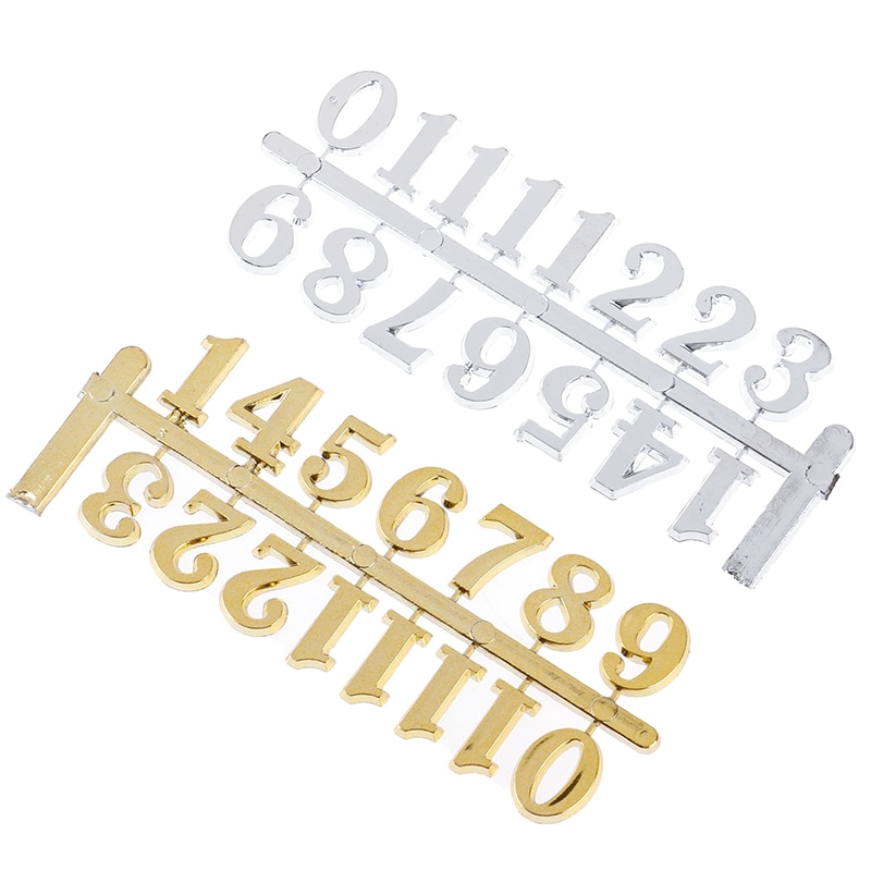 DIY Clock Digital Parts Numerals Restore Ancient Ways Digital Accessories Quartz Clock Movement For Clock Repair