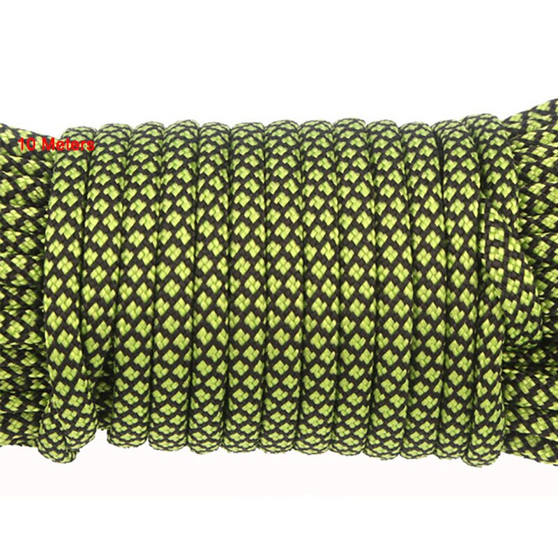 10M Paracord 550 Fallschirm-schnur Schlüsselband Mil spez Typ III 7 Strand Camping Überleben Ausrügestochen Zelte Seil Außen Armbinde Bausatz: SS027