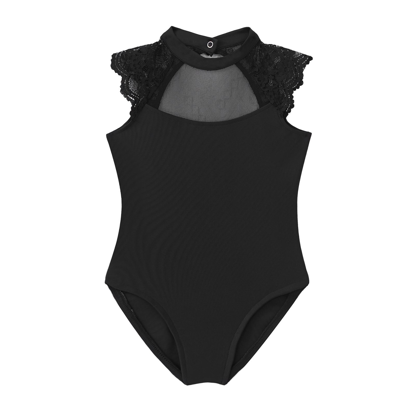 TIYGHI Turnpakje voor kinderen, meisjes, mouwloos, patchwork, bedrukt, turnpakje met shorts, training, schaatsen, danskleding, ballet, kostuum, Mauve, 8