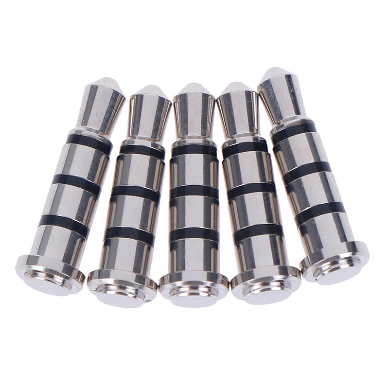 5 Stuks Universal Metal Oortelefoon Jack Smart Key Snelkoppelingen Telefoon Stof Plug