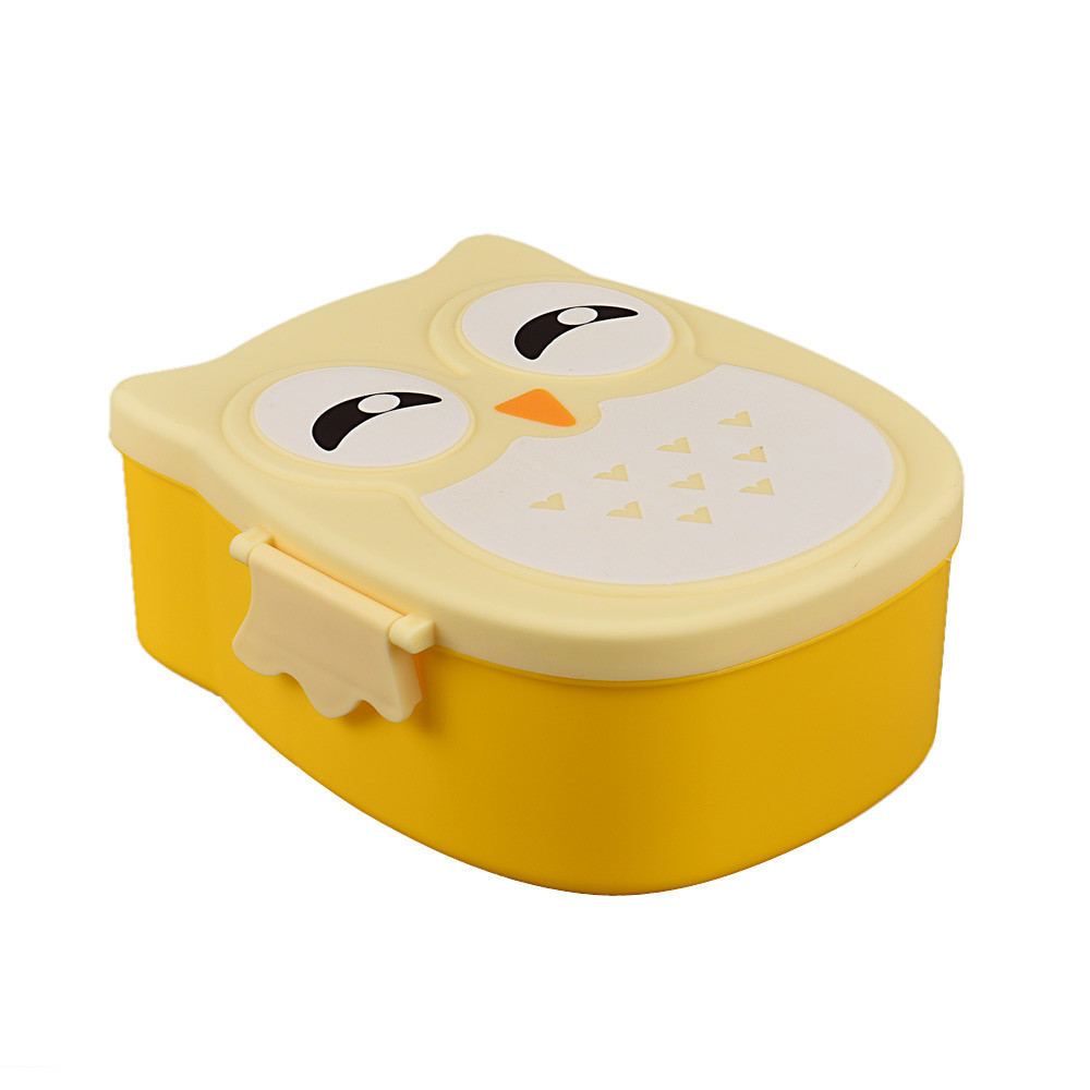 Owl Lunch Box Food Container Storage Box Portable Bento Box