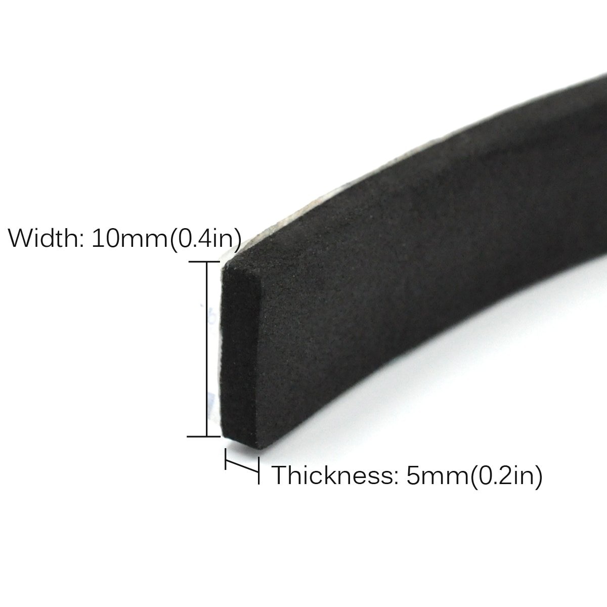 Sweeping Robot Soft Bumper Strip Protect Robot Fit for iRobot Roomba i7 7150 i7+ 7550 500 600 800 Series (21"x0.4")