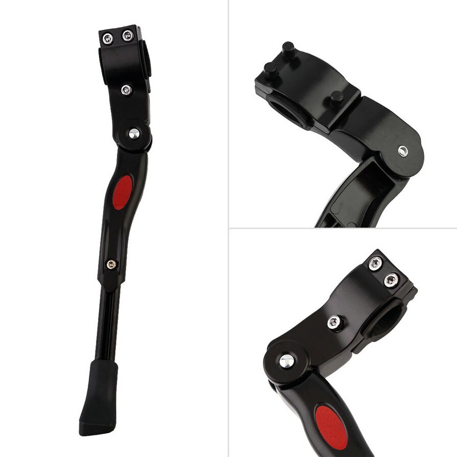 Heavy Duty Adjustable Bike Foot Kick Stand MTB Mountain Bike Bicycle Ride Cycling Prop Side Rear Kick Stand Bicycle Parking Rack