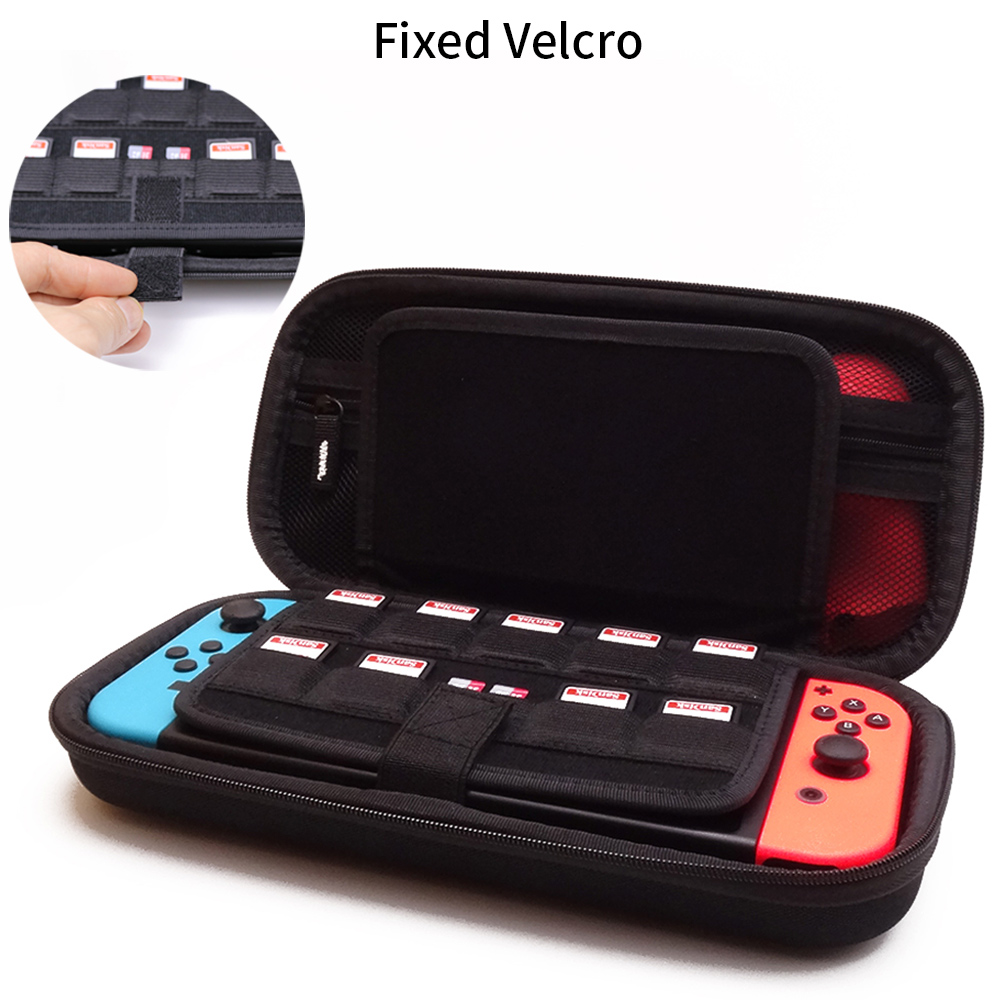 Original GHKJOK Game Hard Case Box for Nintendo Switch / External Hard Drive Disk/Electronics Cable Organizer Bag/Camera/Power