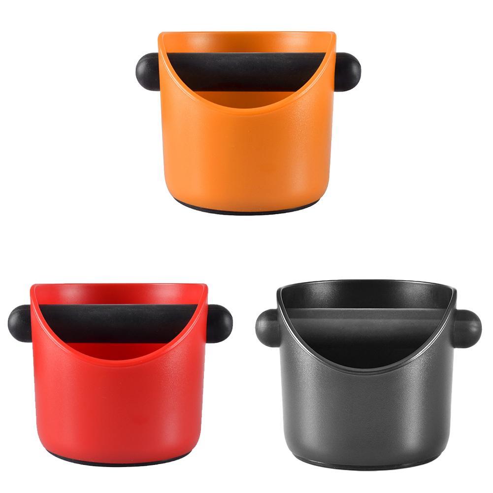 3 kleuren koffieklopper doos schokabsorberende container koffiedik handvat koffie klop espresso met grind afvalbak  i9 d 9