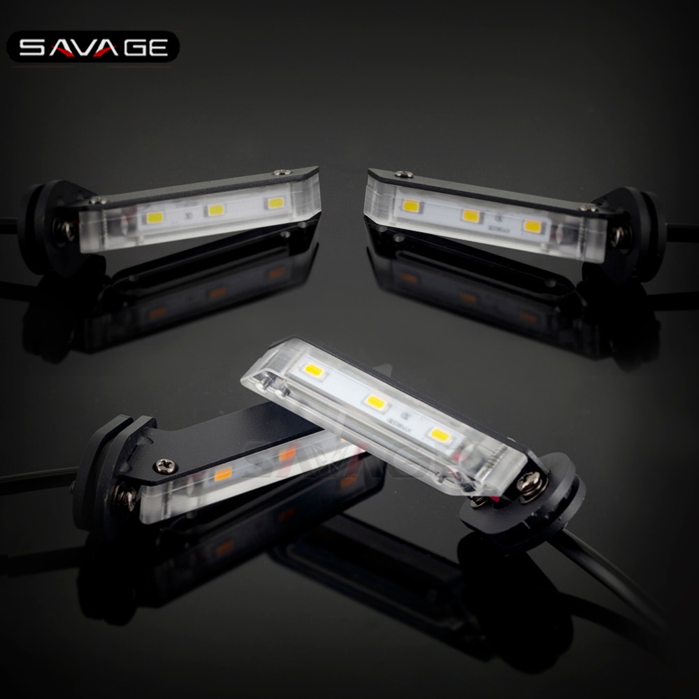 Invisible Wing LED Turn Signal Light For YAMAHA MT07 FZ07 FZ09 FJ-09 MT09/Tracer 900/GT XSR700 XSR900 Motorcycle Indicator Lamp