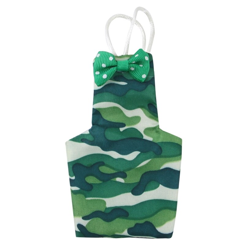 G5AB Vogel Luier Soft Vogels Vlucht Pak Wasbare Herbruikbare Papegaai Luiers Met Boog Decor Ademend Huisdier Pee Pads 2 Maten: M-3
